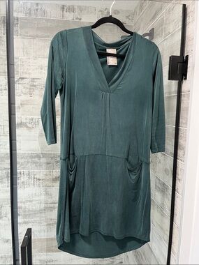 dolan Teal V-Neck Tunic
